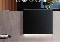 Finiture neutre, legno e colori vivaci Zed