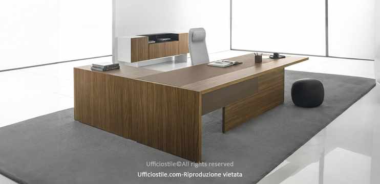 Scrivania e allungo Linea 410