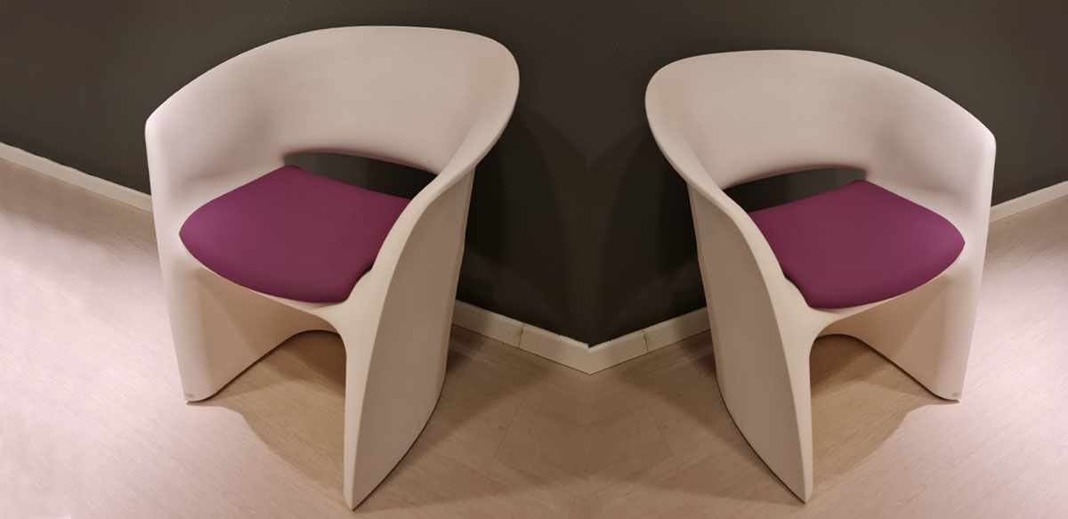 FINE EXPO armchair with cushion