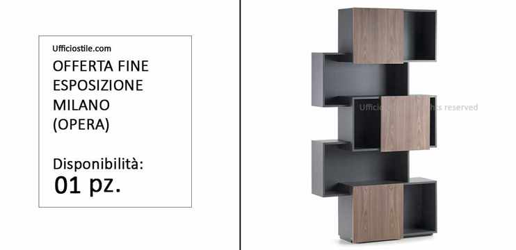 Libreria design con ante scorrevoli Fine Expo