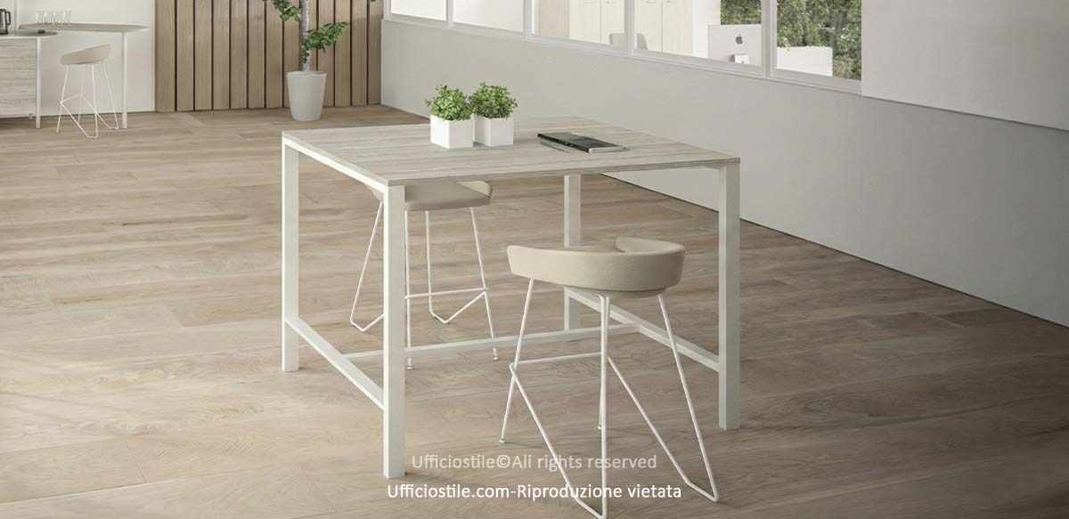 Tavolo cm. 140x80 - altezza cm. 108,5