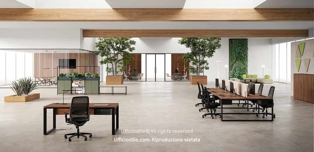 Workstation Open Space & Librerie Modulari