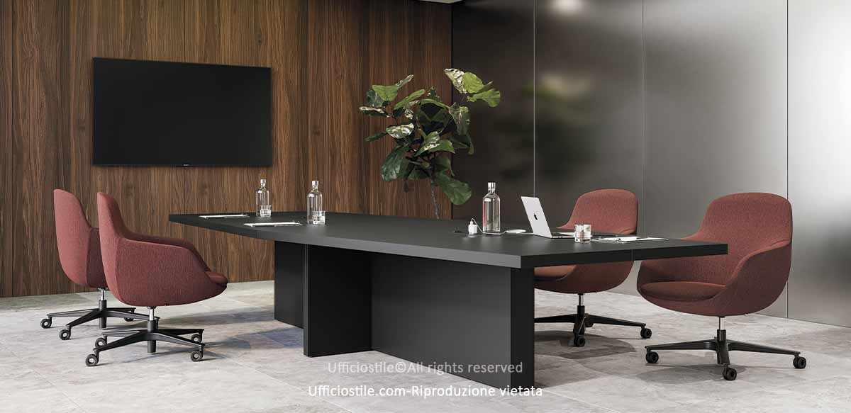 Tavolo riunione a botte in Fenix