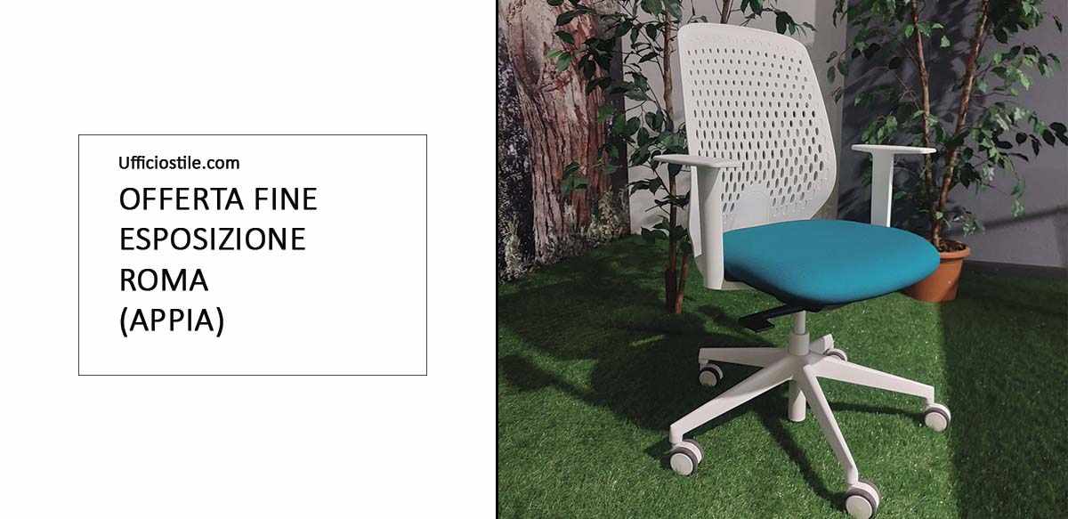 Poltrona operativa ergonomica Fine Expo