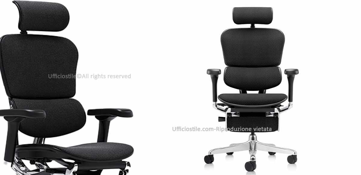 Poltrona ufficio ergonomica Hergohuman Med