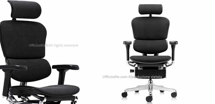 Poltrona ufficio ergonomica Hergohuman Med