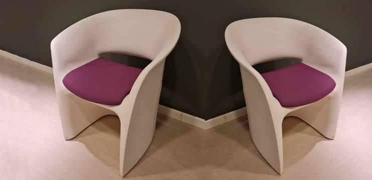 FINE EXPO armchair with cushion