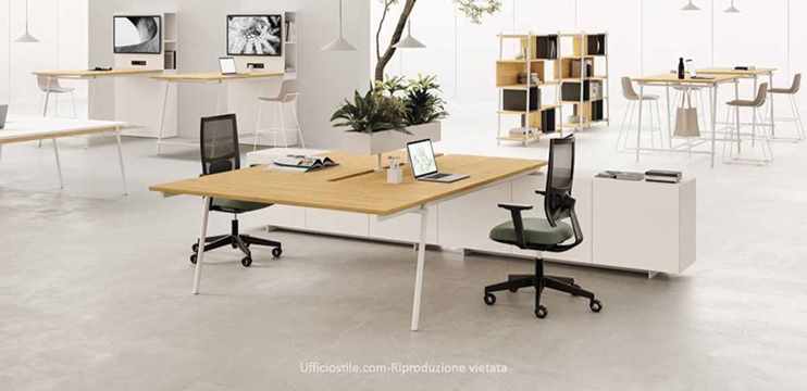 Bench con mobili portanti