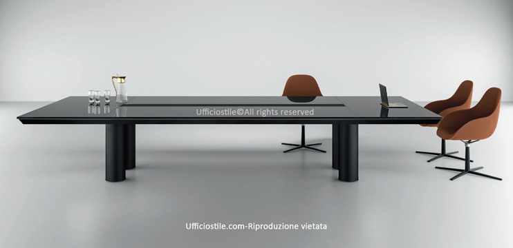 Tavolo riunioni vetro