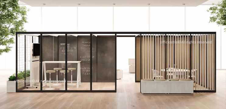 Room in Room - isole per il lavoro collaborativo e riservato