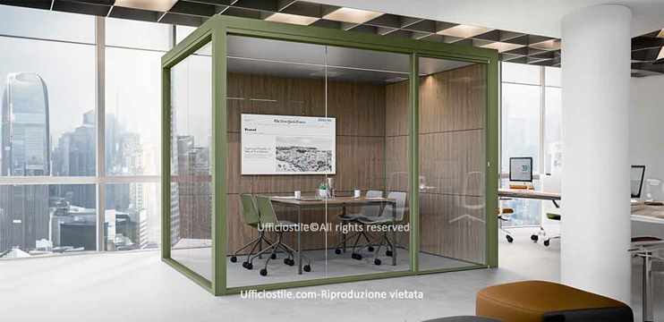Cabina Meeting Acustica per 4 Persone
