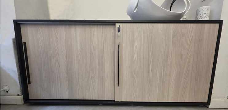 Sliding door wardrobe h.114 Fine Expo