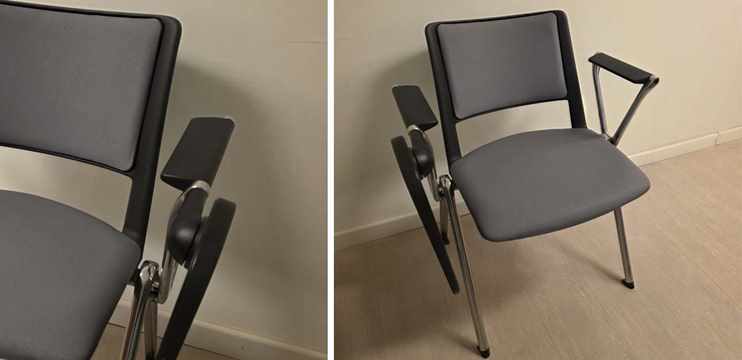 Pair of monocoque stools Fine Expo