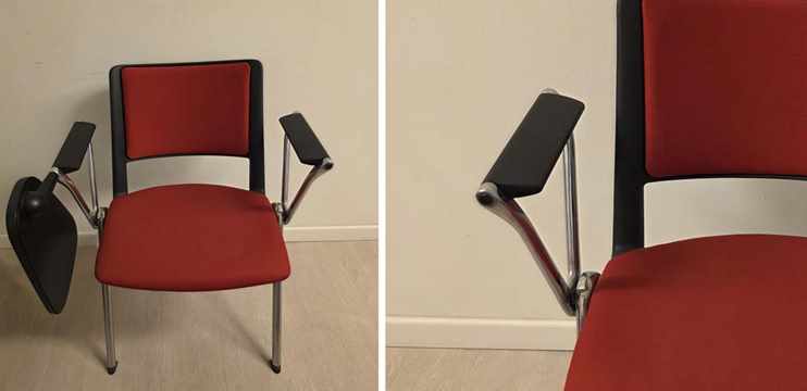 Pair of monocoque stools Fine Expo