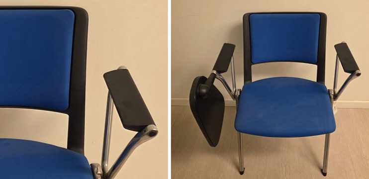 Pair of monocoque stools Fine Expo