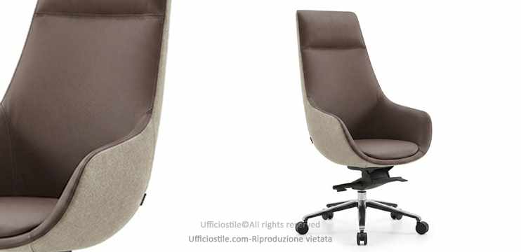 Seduta direzionale bicolore