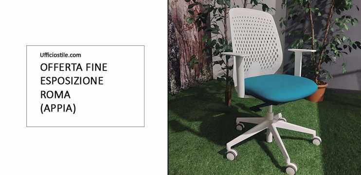 Poltrona operativa ergonomica Fine Expo