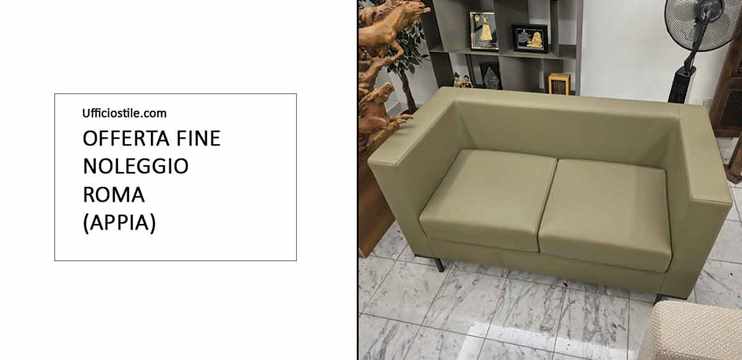 Divano attesa 2 posti - 03 pz disponibili